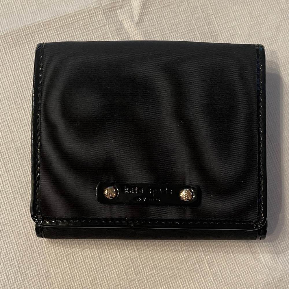 Kate Spade Black Compact Wallet